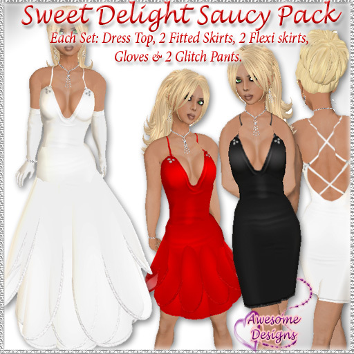 *Awesome Designs Sweet Delight Saucy Pack
