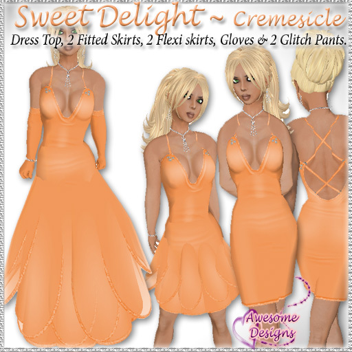 *Awesome Designs Sweet Delight In Cremesicle