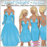 *Awesome Designs Sweet Delight In Sky Blue
