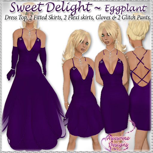 *Awesome Designs Sweet Delight In Eggplant
