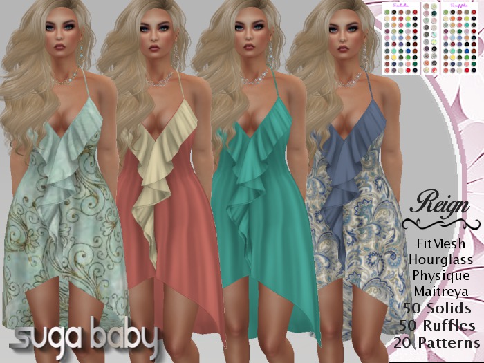 Reign Dress w/Hud