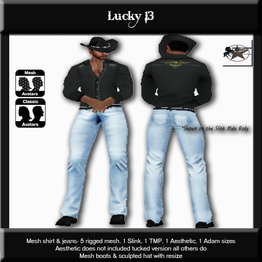 Country Couture Lucky 13