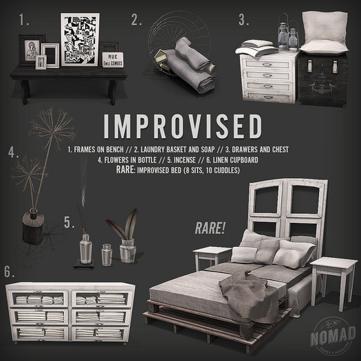 NOMAD // Improvised // Bed RARE