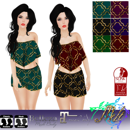 {Melt} DEMO Cloe Shorts Set