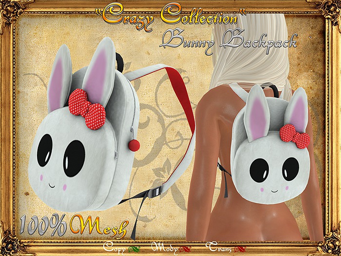 LG - *Crazy Collection* Bunny Backpack