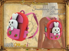 LG - *Crazy Collection* Strawberry Bunny Backpack