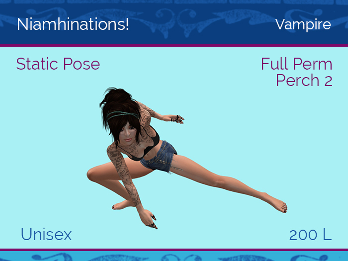 Halloween, Horror - OOO - Unisex - Full Perm Poses & Animations from Niamhinations!