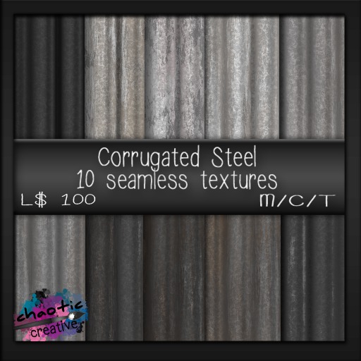 Chaotic Creative - Seamless Corrugated Steel Pack 1