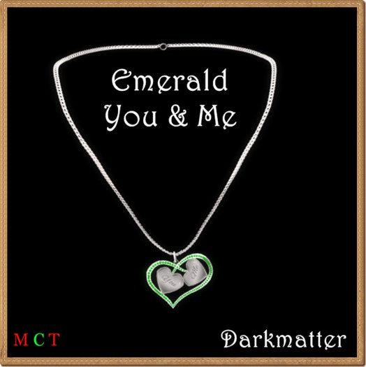 You-Me Emerald Necklace