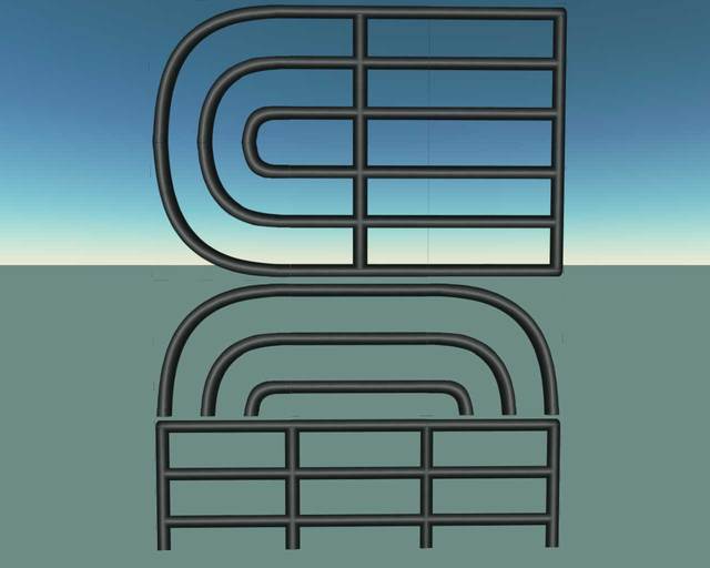 [HOT] Metal Pipe Railing Textures ~ Black