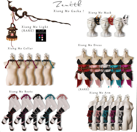 =Zenith=Xiang Mo Mask (Red)