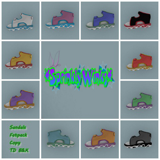 *S*W* Solid Sandals Fatpack (TD)