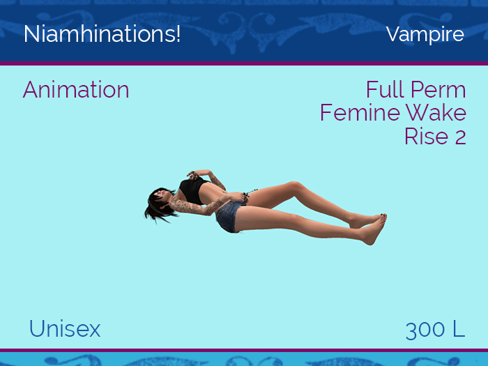 Halloween, Horror - OOO - Unisex - Full Perm Poses & Animations from Niamhinations!