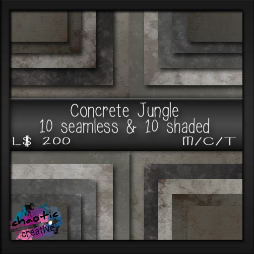 Chaotic Creative - Seamless & Shaded Concrete