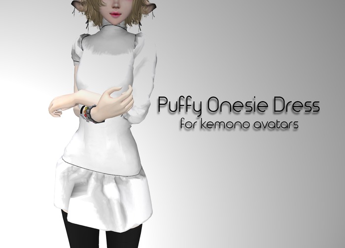 LMF Kemono Puffy Onesie Dress