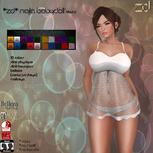 *ZD* Najla Babydoll  - Mod.2