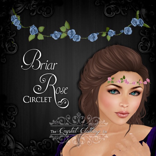 [CC Co.] Briar Rose - Circlet - Periwinkle