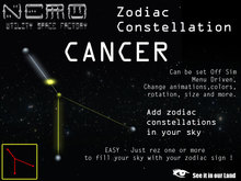 HTN stars CANCER Zodiac Mesh Off Sim