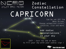 HTN stars CAPRICORN Zodiac Mesh Off Sim
