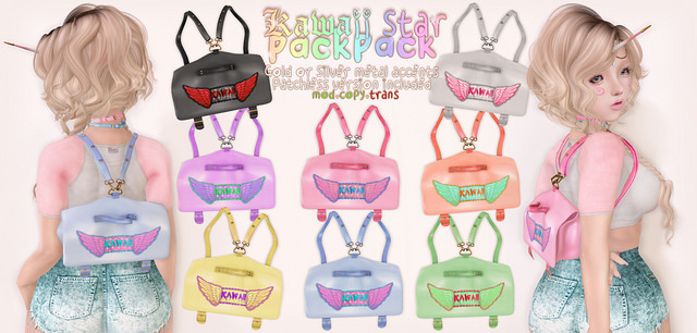 .tsg. Kawaii Star PackPack *FATPACK*