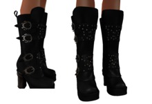 Punk Platform Boots 100% MESH for SLINK , MAITREYA, BELLEZA & MESHPROJECT OUCH! 