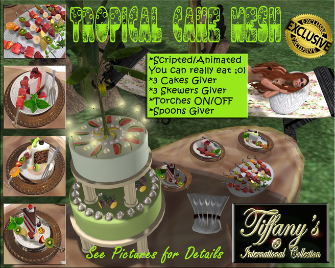 TROPICAL CAKE MESH-C-BOXED