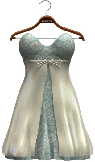 !APHORISM! Sun Dress - Aqua Pattern