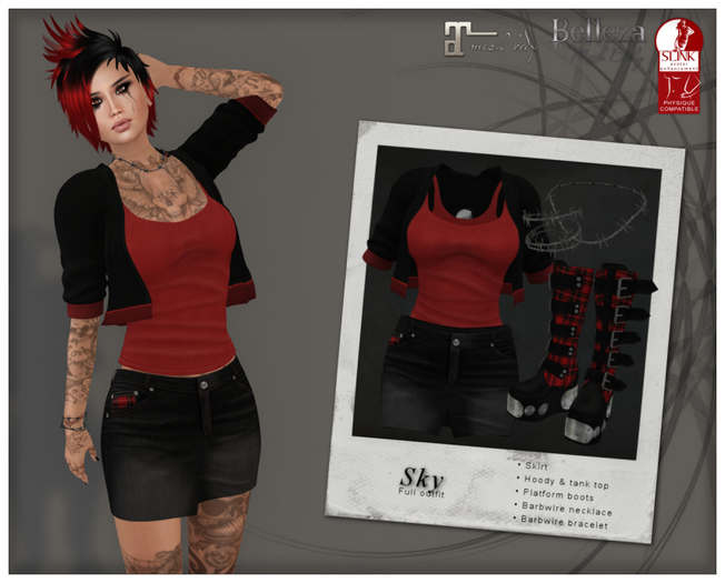 WICKED * Sky - Full Outfit