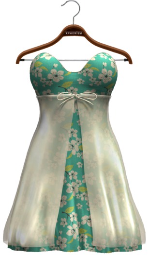 !APHORISM! Sun Dress - Green Blossom