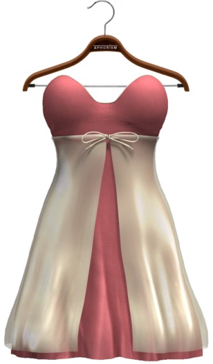 !APHORISM! Sun Dress - Pale Red