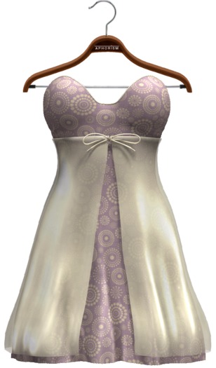 !APHORISM! Sun Dress - Lavender Pattern