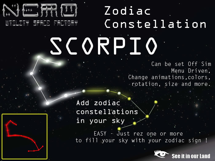 HTN stars SCORPIO Zodiac Mesh Off Sim