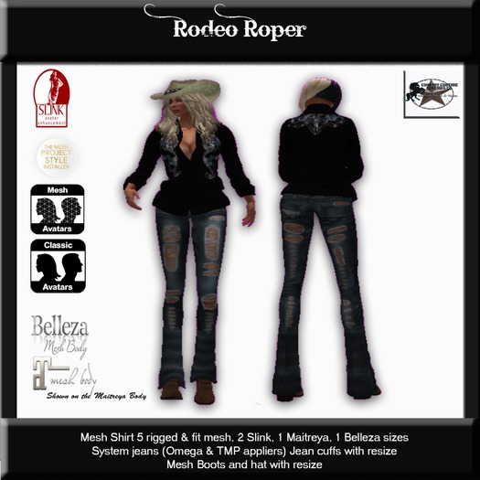 Country Couture Rodeo Roper