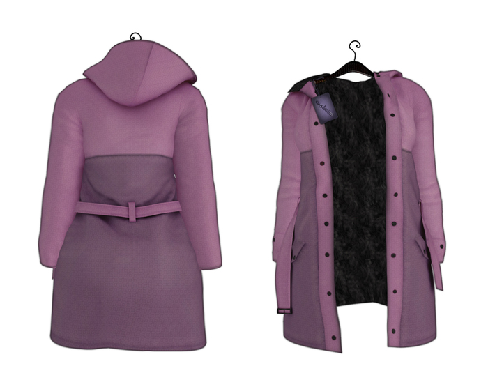 [ bubble ] Bicolor Parka Candy