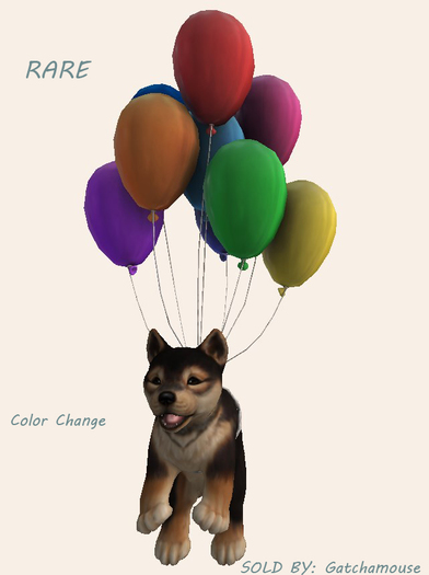 JIAN :: Silly Shibes - Floaty Pup RARE