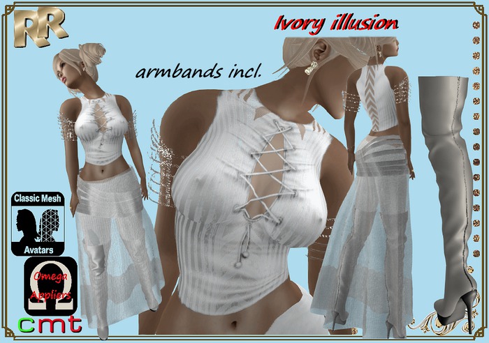 Ivory illusion DEMOS!-Rejuve's raggs