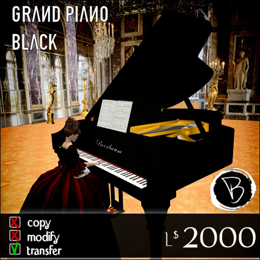 (Beerbaum) Grand Piano - Black (Piano)