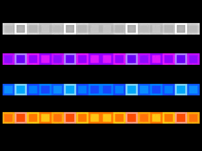 Sanna Square Lights Border Box 4 Textures MP