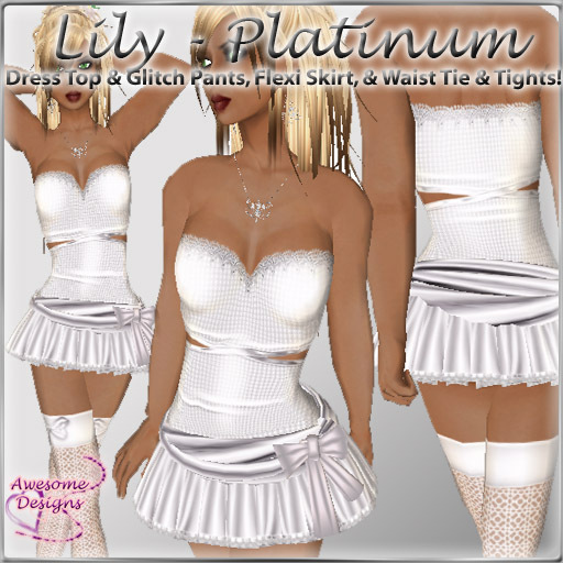 *Awesome Designs Lily In Platinum