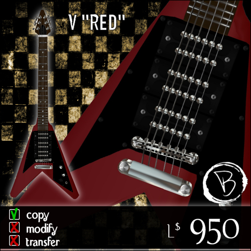 (Beerbaum) Guitar V - Red ( Guitars )