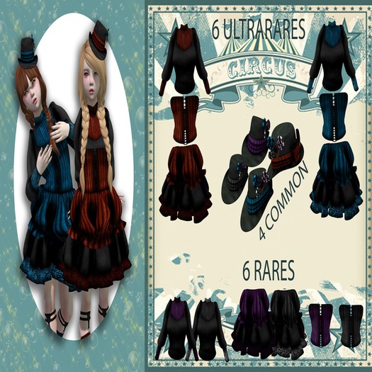 BrokenStyle_Circus Skirt Purple <<RARE>>