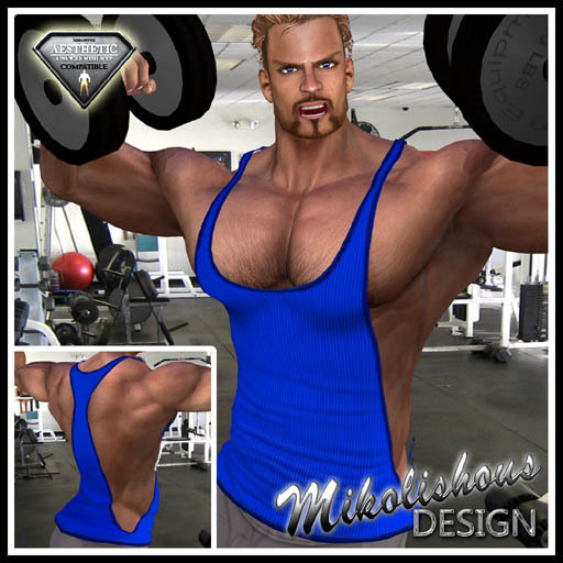*Mikolishous Designs*  Workout - Blue