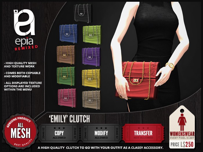 (epia) - 'Emily' Clutch DEMO