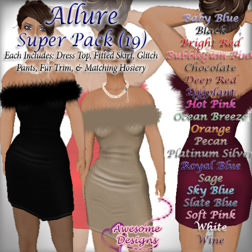 *Awesome Designs Allure Super 19 Color Pack