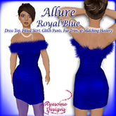 * Awesome Designs Allure In Royal Blue