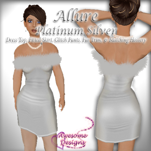 *Awesome Designs Allure In Silver Platinum