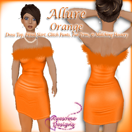 *Awesome Designs Allure In Orange