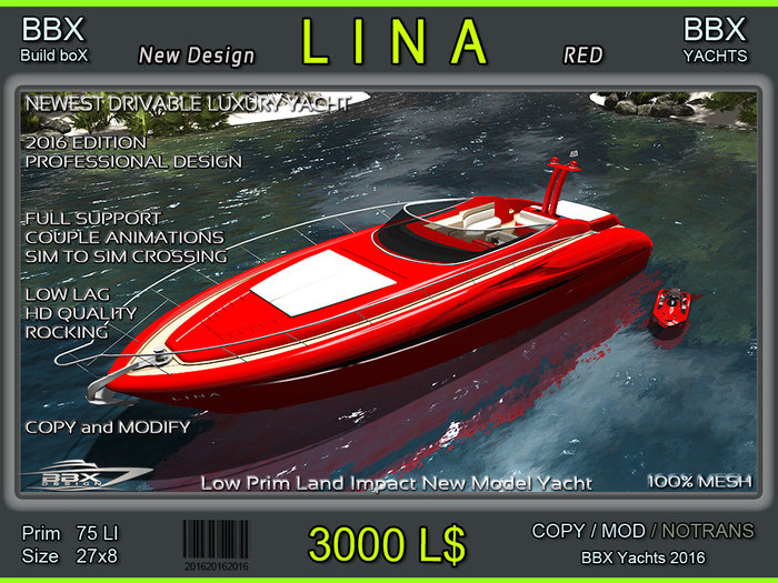 LINA Red (boxed)