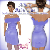 *Awesome Designs Allure In Baby Blue