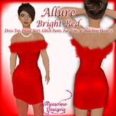 *Awesome Designs Allure In Bright Red